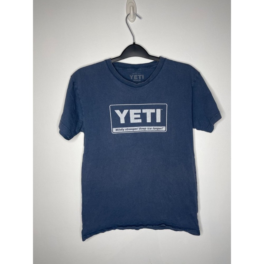 Yeti Blue T-shirt size mens medium